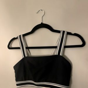 abercrombie kids navy thick strap bikini top